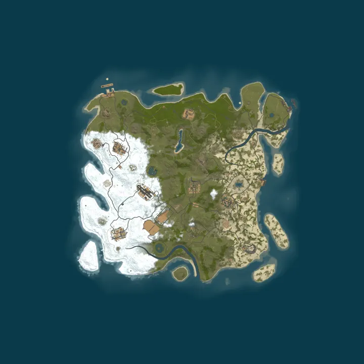 Map of INDI RUST X2