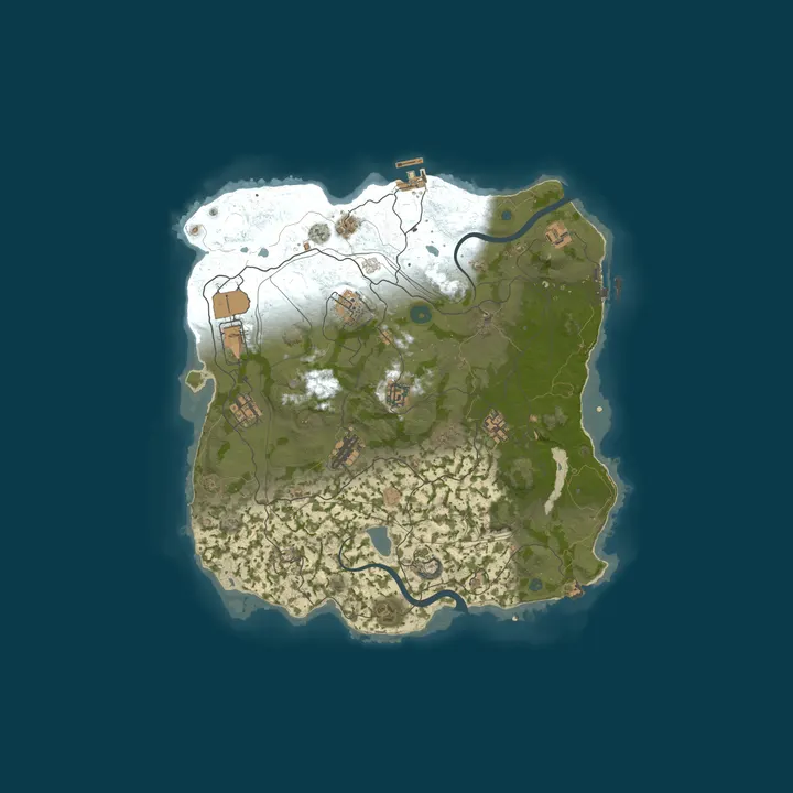 Map of RustVikings | Solo/Duo | 2X | FULLWIPE 16/10 14:00CEST