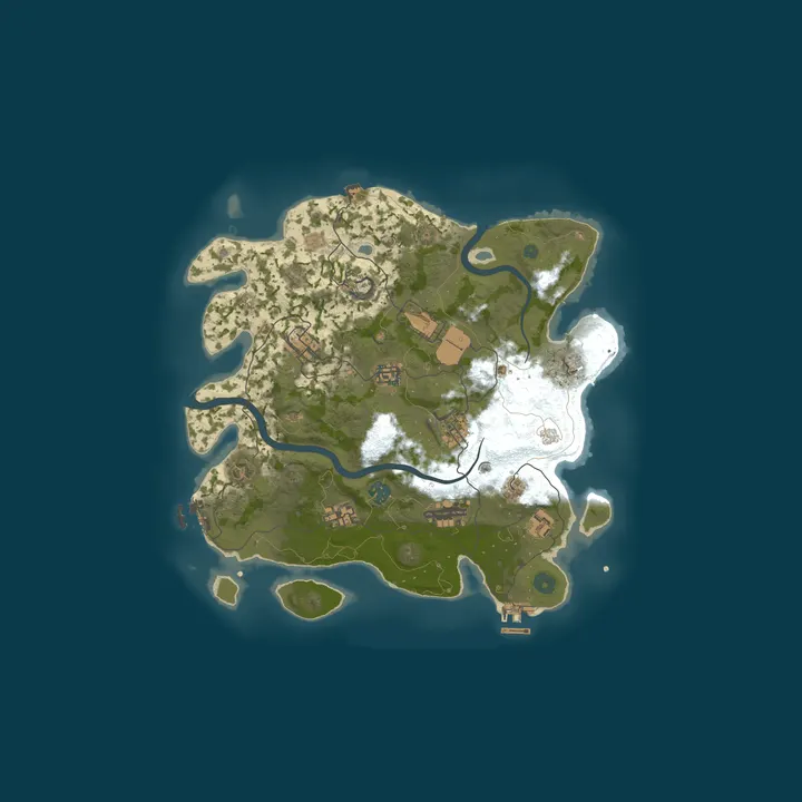 Map of [UA] Friends Rust - x4