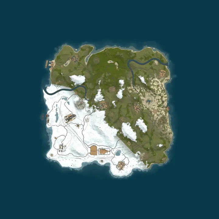 Map of SURVIVORS.GG #3 [ 2x Solo/Duo/Trio ] WIPED 14.10