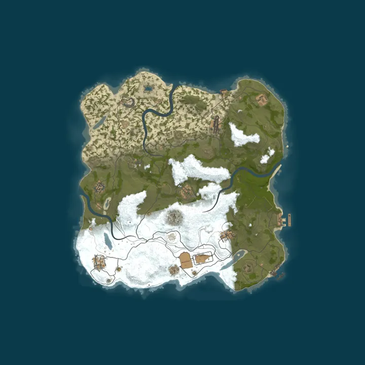 Map of SURVIVORS.GG #2 [ 2x Vanilla ] FULLWIPED 17.10