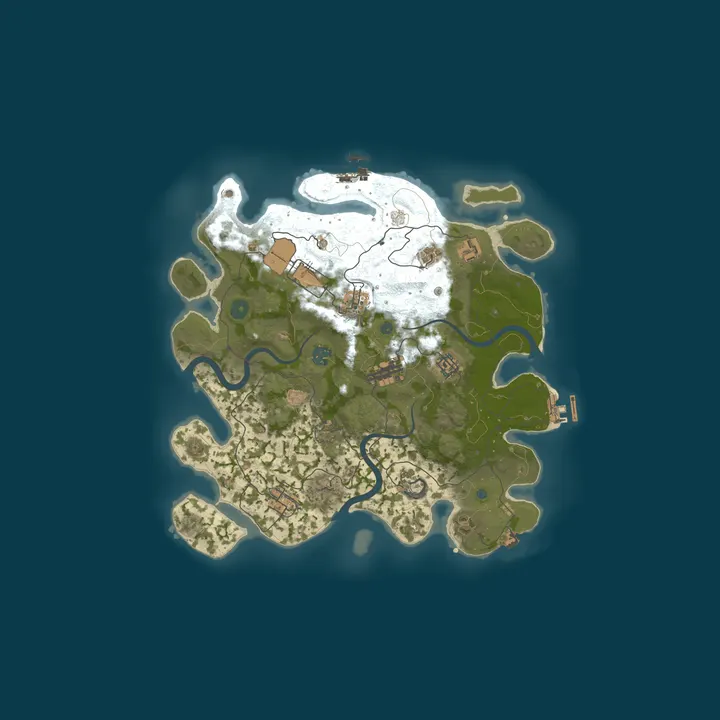 Map of [EU] Rust For All | No Group Limit | JUST WIPED
