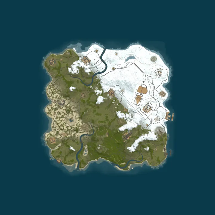 Map of SURVIVORS.GG [ 2x Solo/Duo ] FULLWIPED 17.10