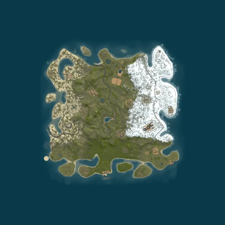 Map of DieselRust [EU] Biweekly PvP | Wiped 18.10 | Clan Wars | Buffs