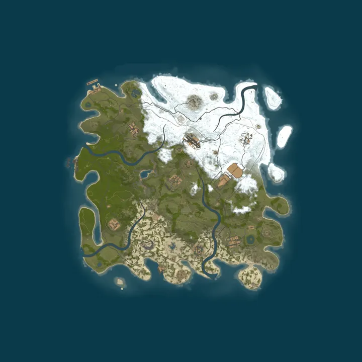 Map of 404 RUST 2Х|ДЛЯ НОВИЧКОВ|РОССИЯ 15.10