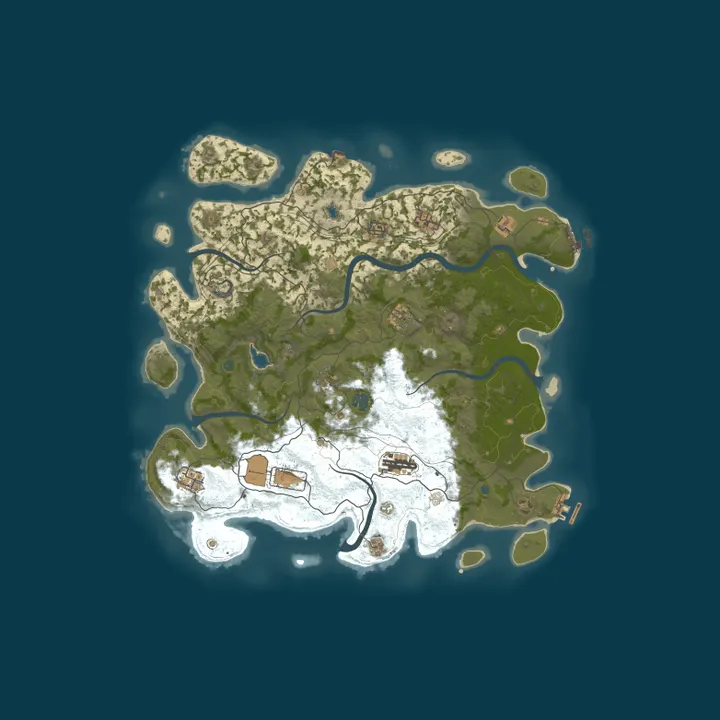 Map of 404 RUST SOLO/DUO | ПТ | ДЛЯ НОВИЧКОВ 16.10