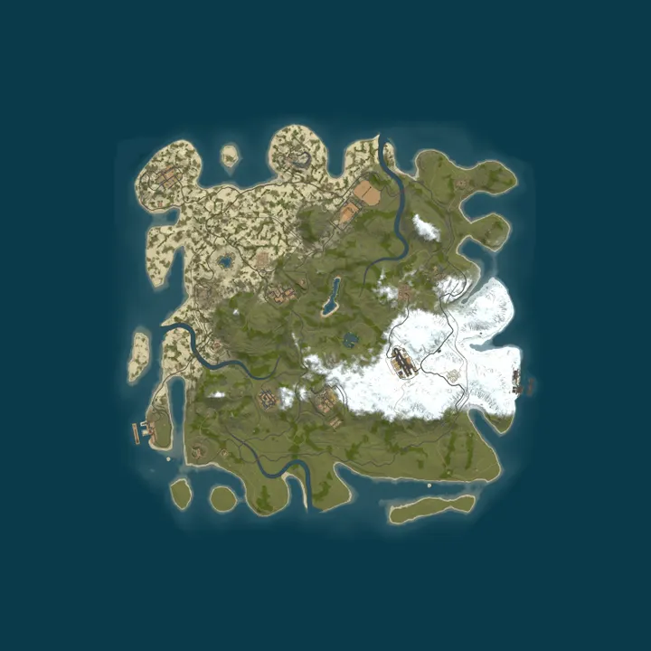 Map of RUSTBURG.GG #1〔X5/X10|NO LIMIT|LOOT+|FPS+|KITS|TP〕17.10