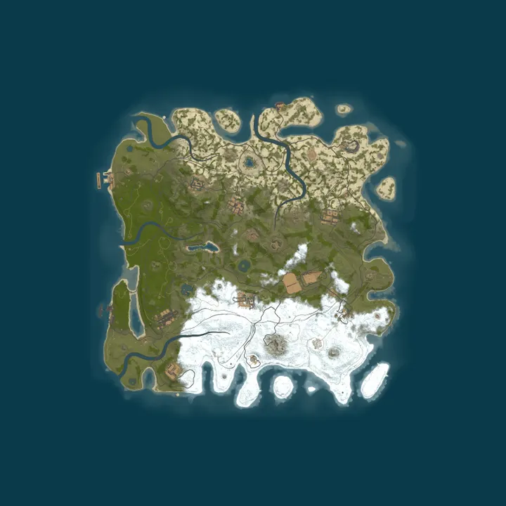 Map of 404 RUST 2X SOLO/DUO | СР | ДЛЯ НОВИЧКОВ 14.10
