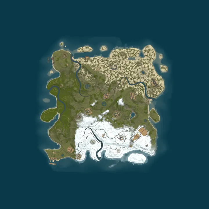 Map of 404 RUST 2X SOLO/DUO | ЧТ | ДЛЯ НОВИЧКОВ 15.10