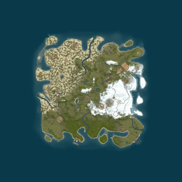 Map of 777 RUST /ДЛЯ НОВИЧКОВ /РОССИЙСКИЙ 16.10