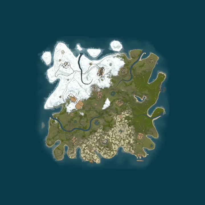 Map of 404 RUST SOLO/DUO/TRIO | ПТ | ДЛЯ НОВИЧКОВ 16.10