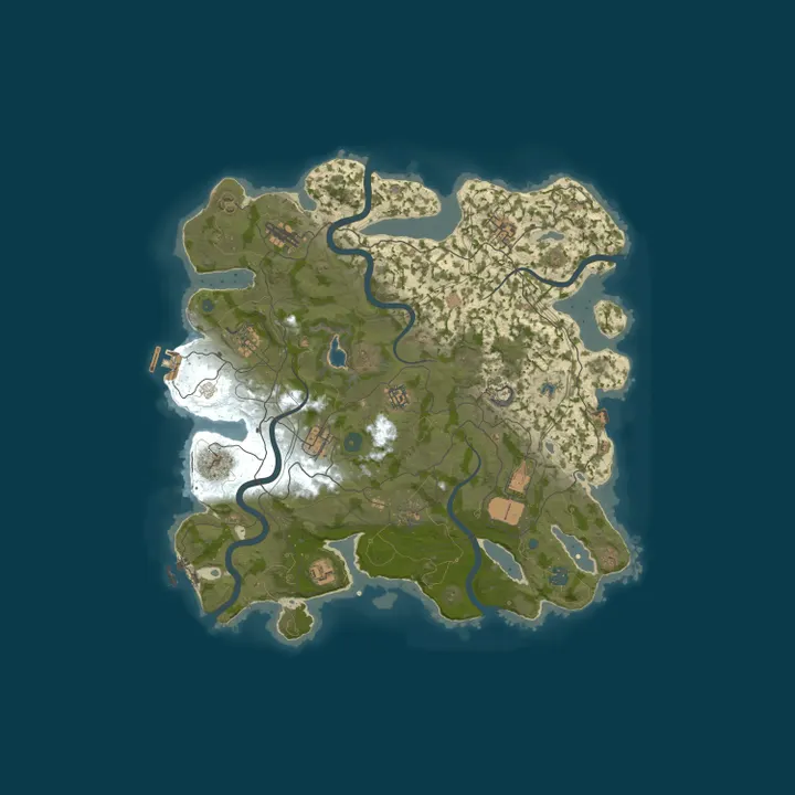 Map of КЛАССИКА x2 | РОССИЯ | Для новичков 2x
