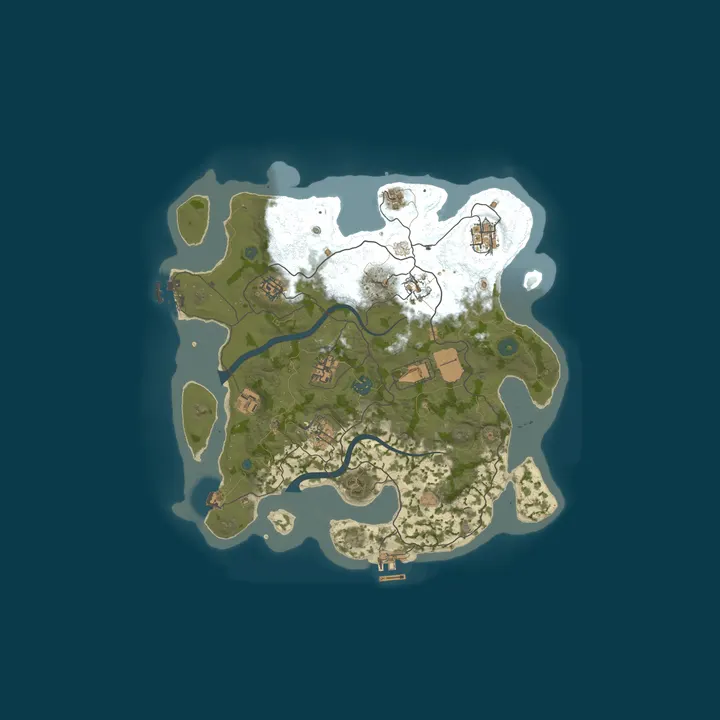 Map of x1000000 - Barren FPS++