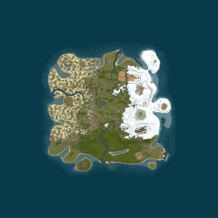 Map of RUST RAID REVENGE |X1.5/X3|СУДНЫЙ ЧАС|SKINS|16.10