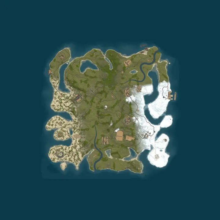 Map of #2 RUST RAID REVENGE I X2 I КЛАССИКА I 16.10