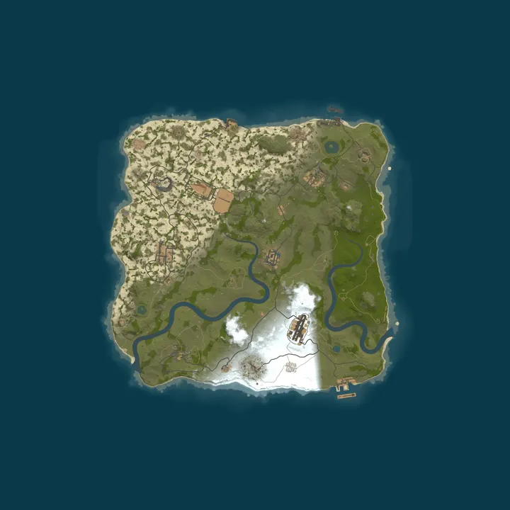 Map of STRAVOS 3x - NA Thursdays |Solo/Duo|LootX3|