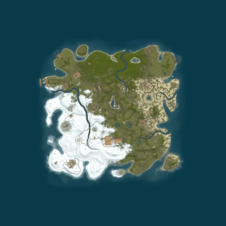 Map of #1 RUS-T PVP Friday WIPE Weekly КЛАССИКА X1