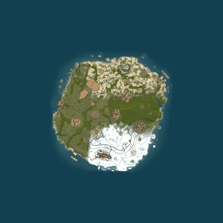 Map of 1AAC | EVOLVED | Bi-Weekly | Custom Economy • Markets • Rai