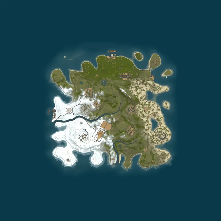 Map of DZ Raiders - 2x Weekly