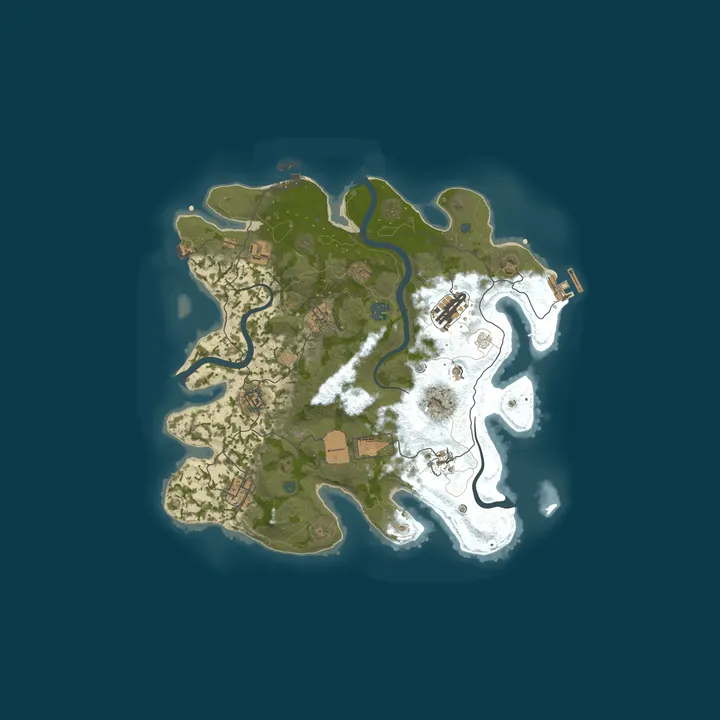 Map of DZ Raiders - 2x Weekly