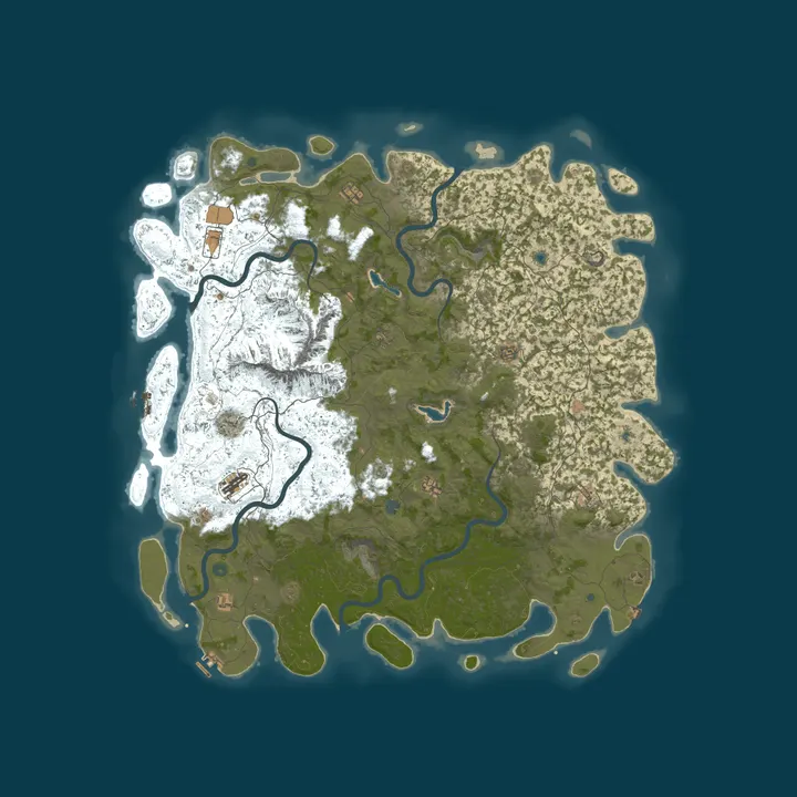 Map of Misfit Island PVE