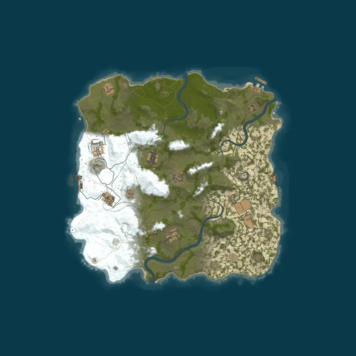 Map of Brisket.gg | 3x | Vanilla+ | Weekly Thursday Wipe | US