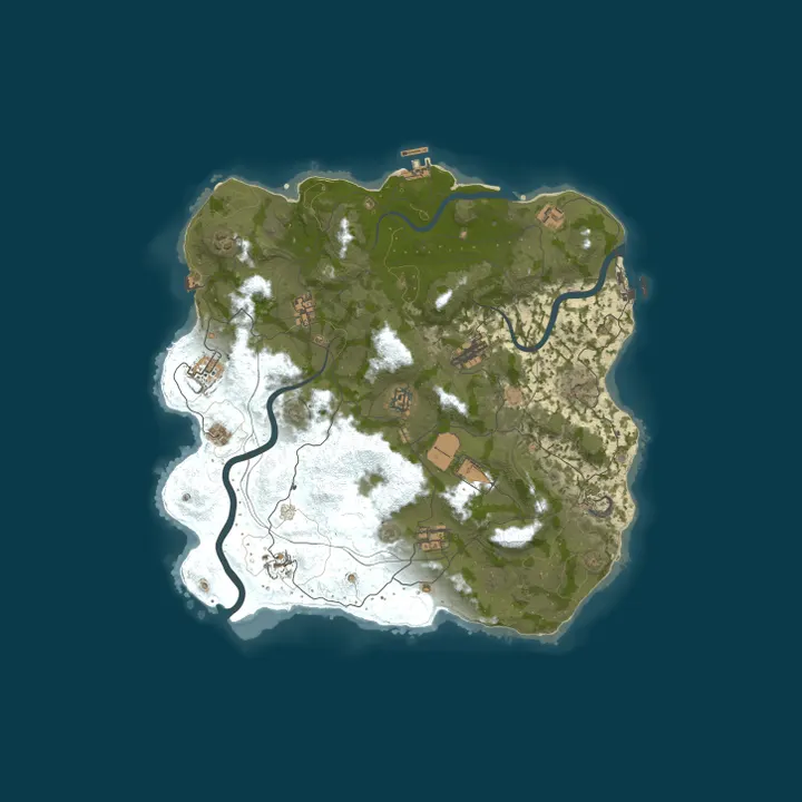 Map of Brisket.gg | 2x | Vanilla+ | Weekly Thursday Wipe | US