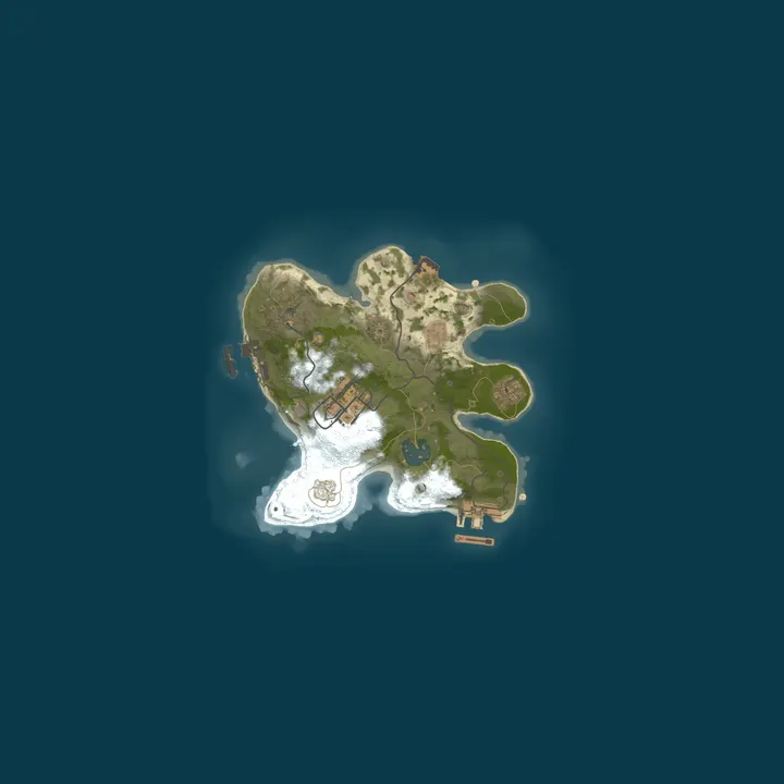 Map of xer0 Solo Rust