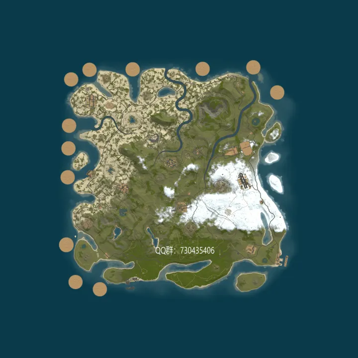 Map of 【soul】PVE/10倍废/萌新养老/玩法齐全/死亡不掉