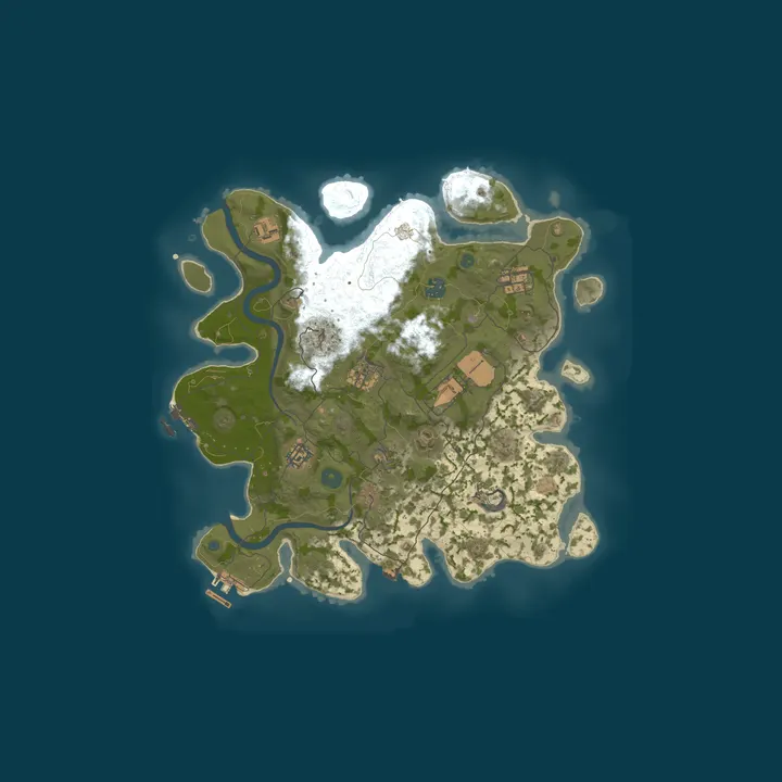 Map of 『芬达』100000倍/10.16/枪战/蓝图全解/萌新/建造