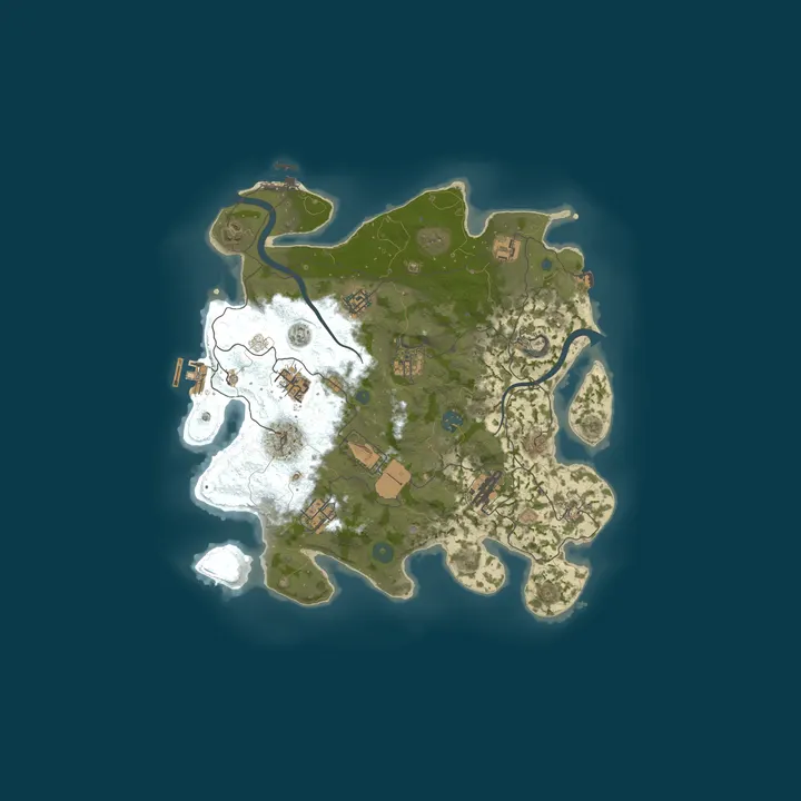 Map of TheCove.GG｜原版｜孤勇者｜独狼｜10.18号14:00清档