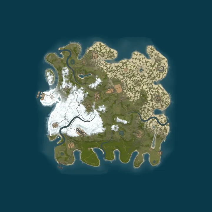 Map of [EU] LOOT CARTEL 3X | Solo/Duos/Trios | NoBPWipe | 17/10
