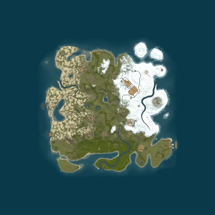 Map of Queen Lily