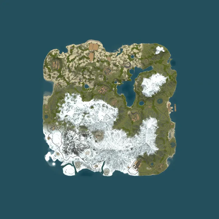 Map of [JPN] Best Tokyo Rusty 10X Crane Island PVE