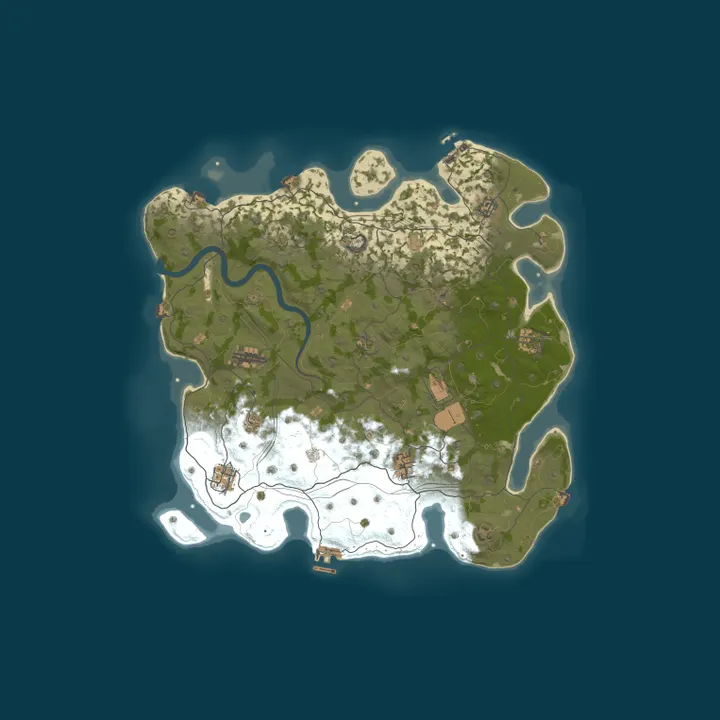 Map of Bestrust Solo/Duo/Trio 2x #2 | JUST FULLWIPED 17.10 10/17