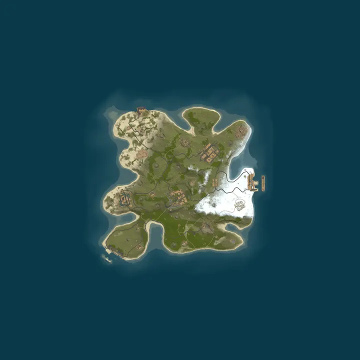 Map of Bestrust Solo/Duo/Trio 2x #5 | JUST FULLWIPED 17.10 10/17