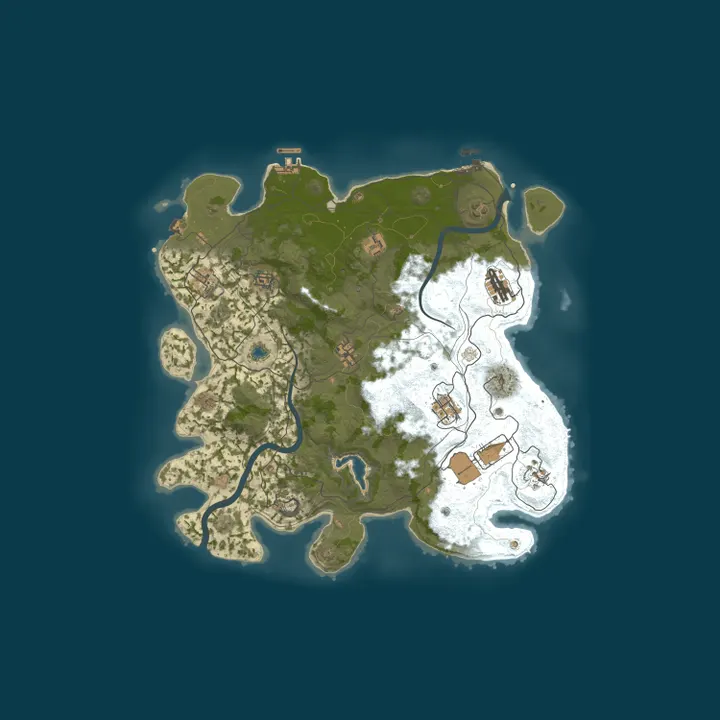 Map of Rusty Moose |US Medium|