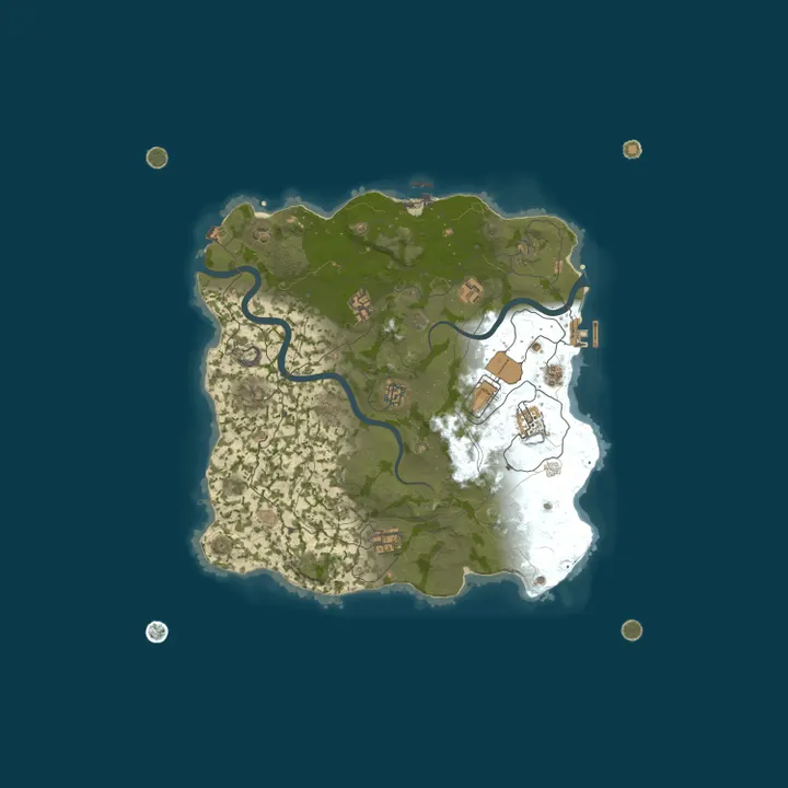 Map of Rustoria.co - 10X | No BPs | Kits | Shop -> JUST WIPED