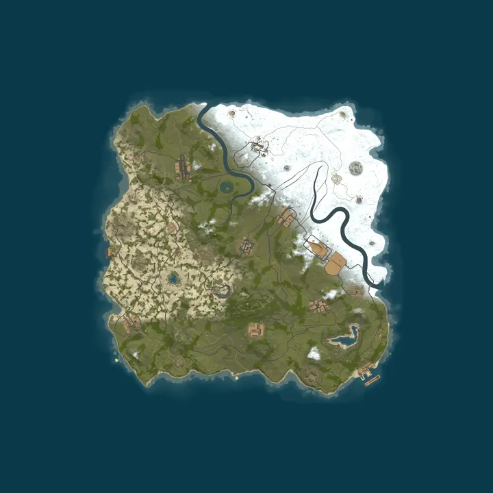 Map of WEREWOLF GAMING.CO 3x Solo/Duo Weekly Fridays|Loot x3|Share BPs