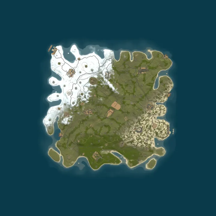 Map of Bestrust Solo/Duo/Trio 2x #3 | JUST FULLWIPED 16.10 10/16