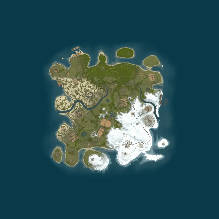 Map of RUST LIFE || Vanilla | Wiped 18/10