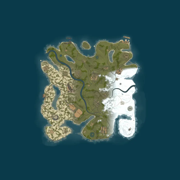 Map of Heterika PvE | Vanilla | NoTechTree | NoSafeZones