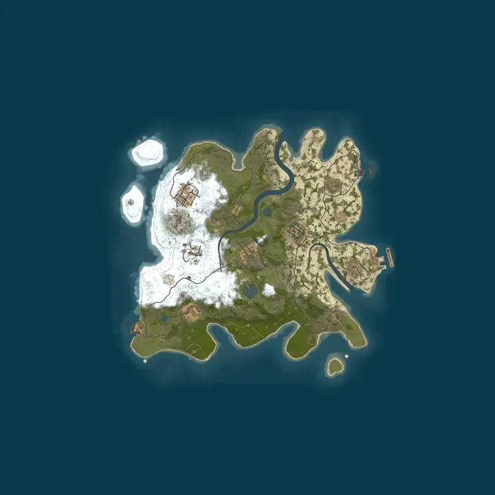 Map of Arbuz Rust x5 nolimit