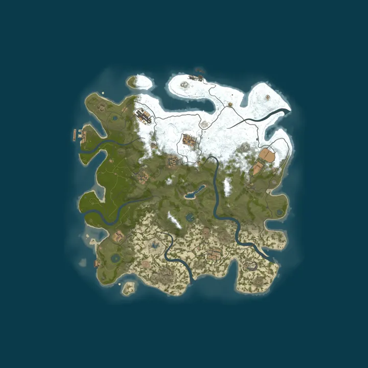 Map of x5 URAL RUST | КЛАССИКА  | CLASSIC |