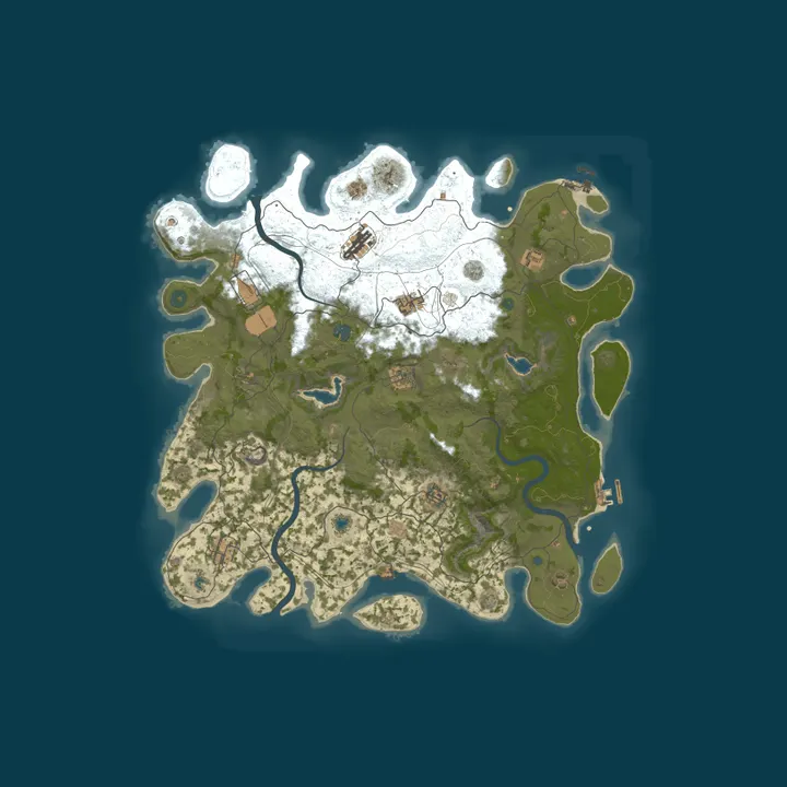 Map of [RU] WIN-RUST #4|PVE x2|SKILLS|TP|ZOMBIE|BASES|GLOBAL 16.10
