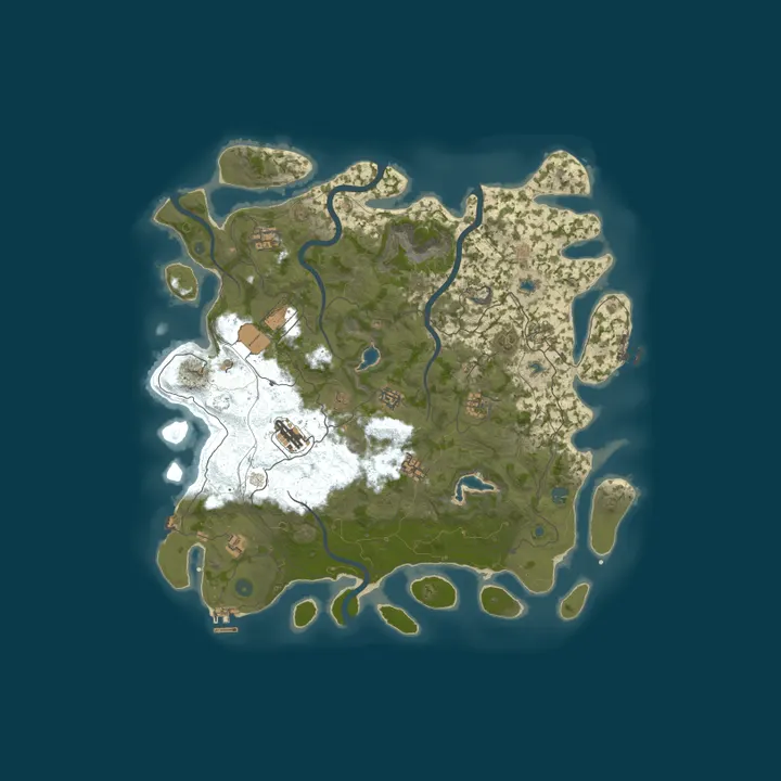 Map of LAST OF RUST RU/EN X2-X4 |TP|Quest|Rewards