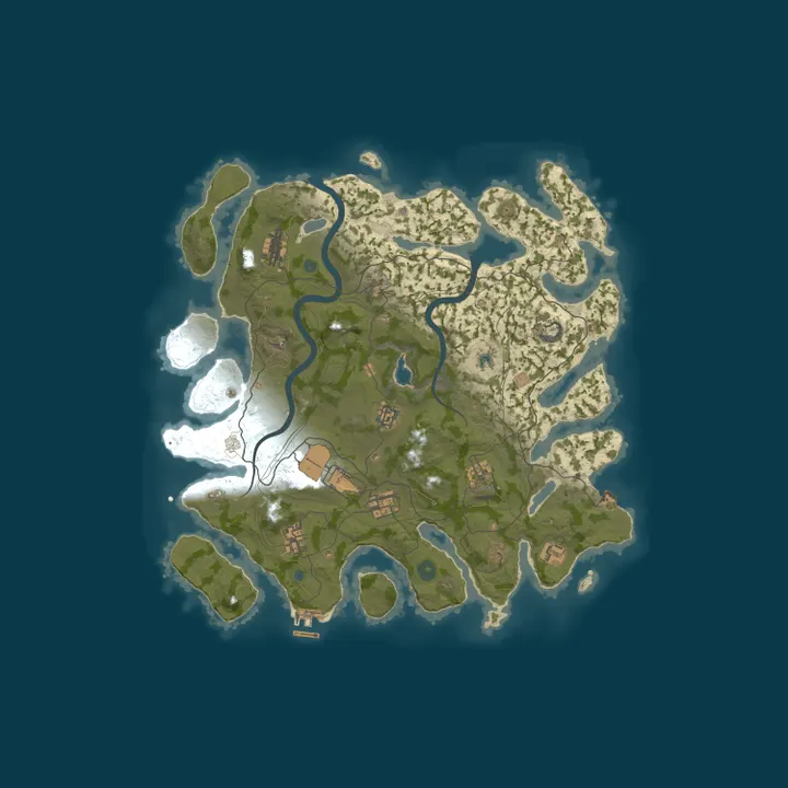 Map of [TR/EU] TURK RUST 3X - MAX 5 | Yeni Başlayan