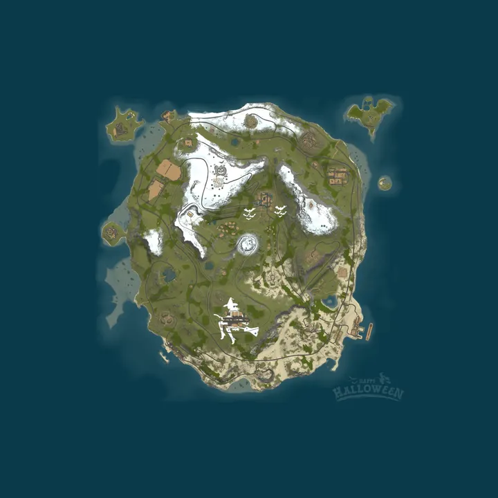 Map of Starlight After Dark | Halloween 2X|
