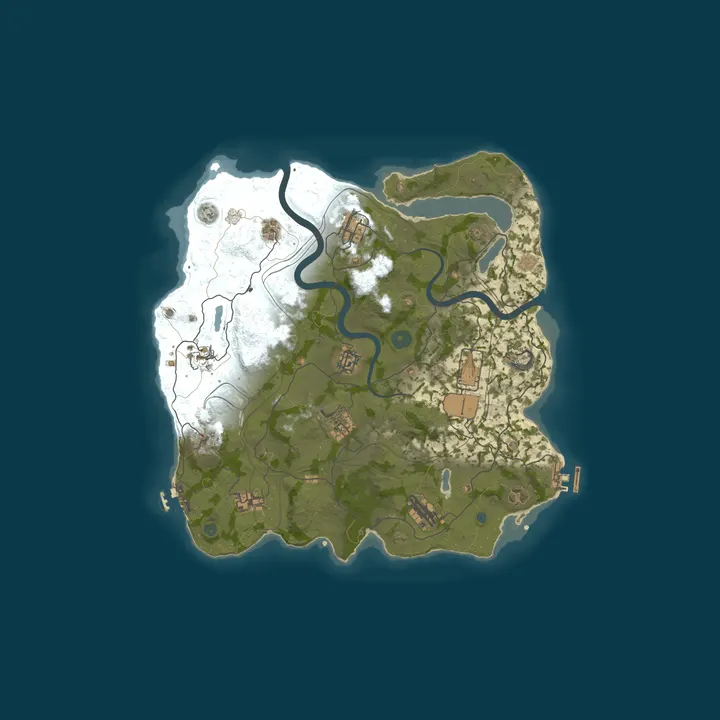 Map of ⦿ ICEFUSE 10X Omega (Solo/Duo/Trio/Quad|No BPs|Kits|Shop)