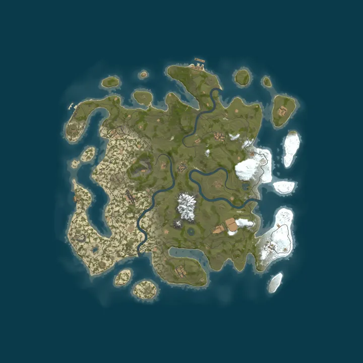 Map of [US] Paradise 5X | Mini/Heli/Attack | 48h OP